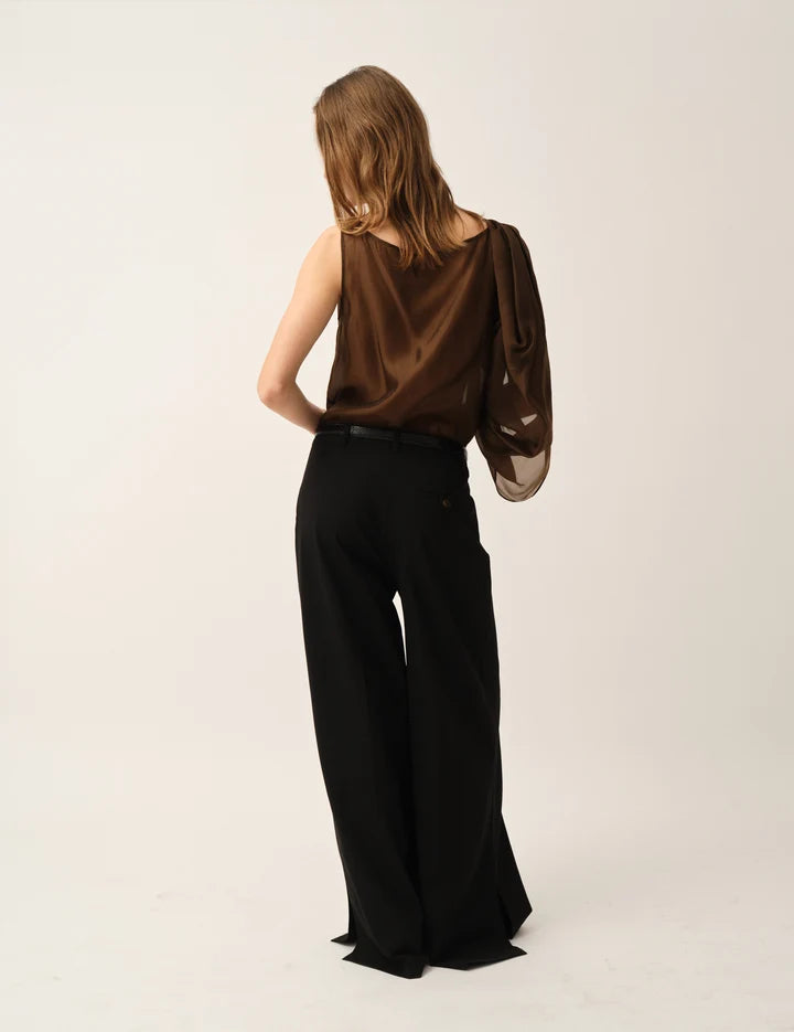 Top Gillian Drape Espresso