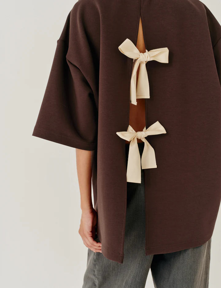 Tričko TG Bow Espresso