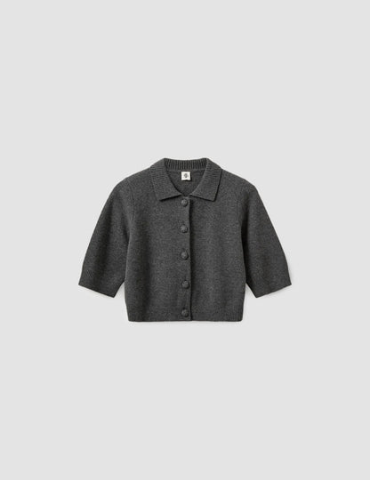 Cardigan Como Grey Melange