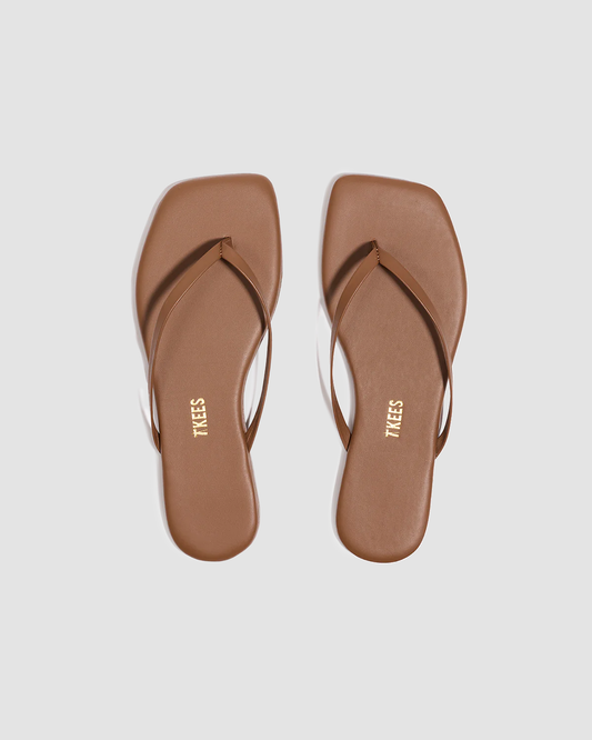Flip Flops Square Brown