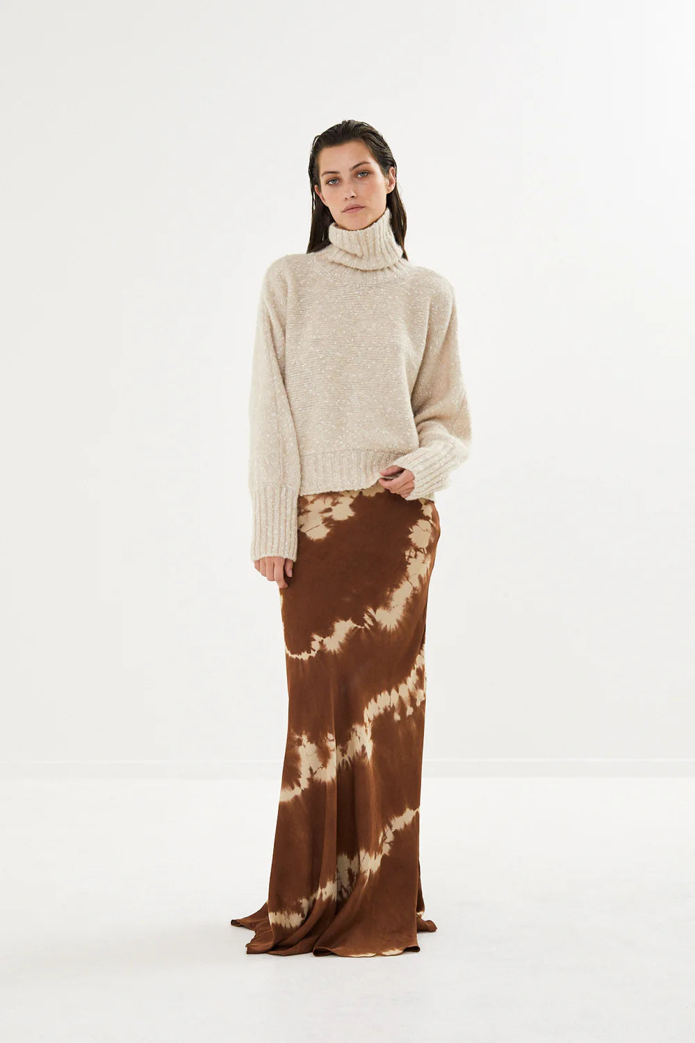 Skirt Long Lucilla Brown