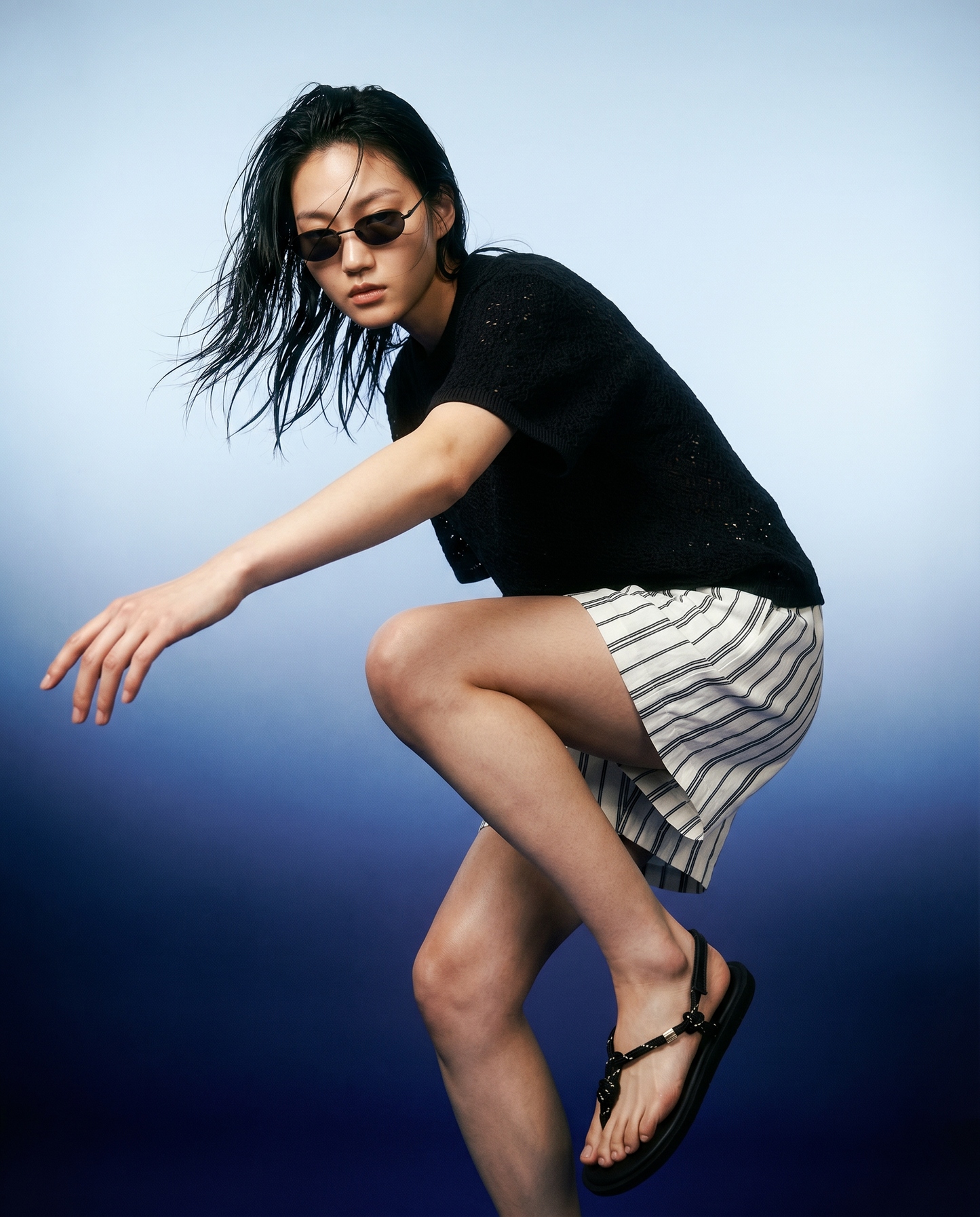 Shorts Tavina Boxer Black & White