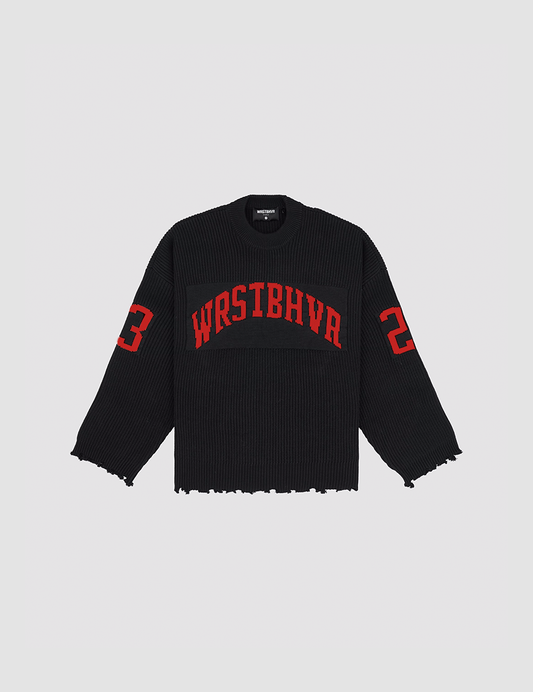 Sweater Tove Black & Red