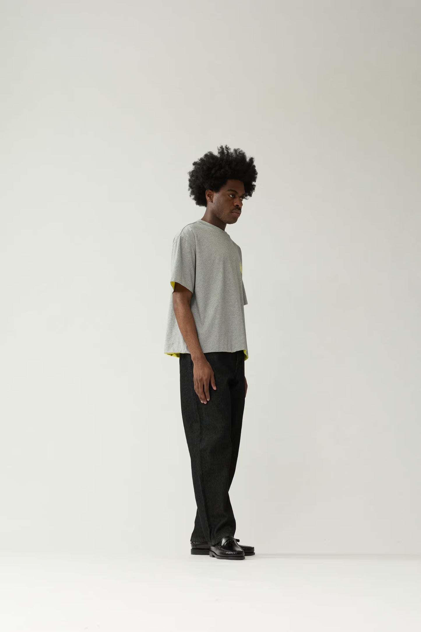 T-shirt Double-Layer Grey