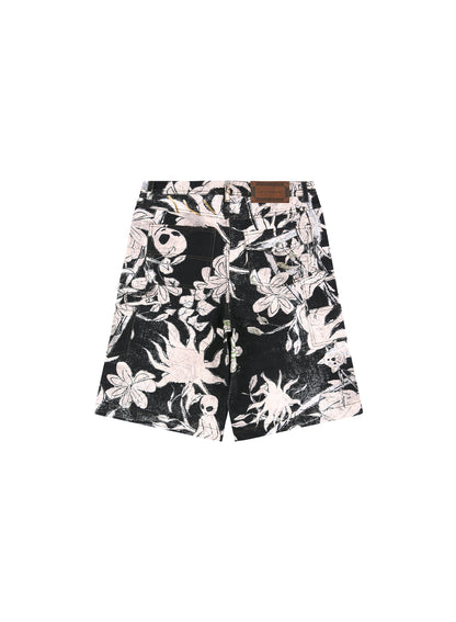 Shorts Carpenter Flower Printed