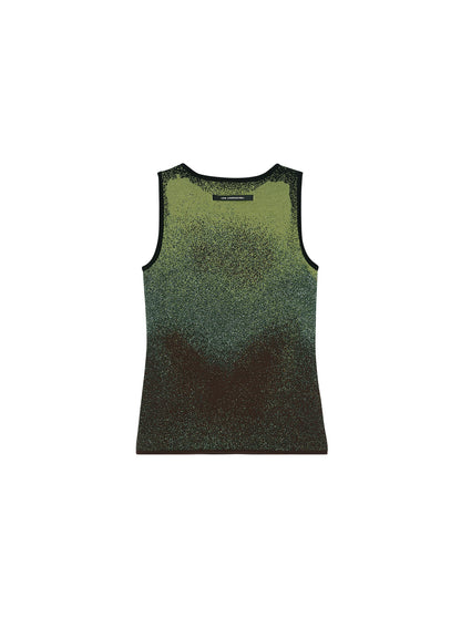 Tank Top Airbrush Love Green