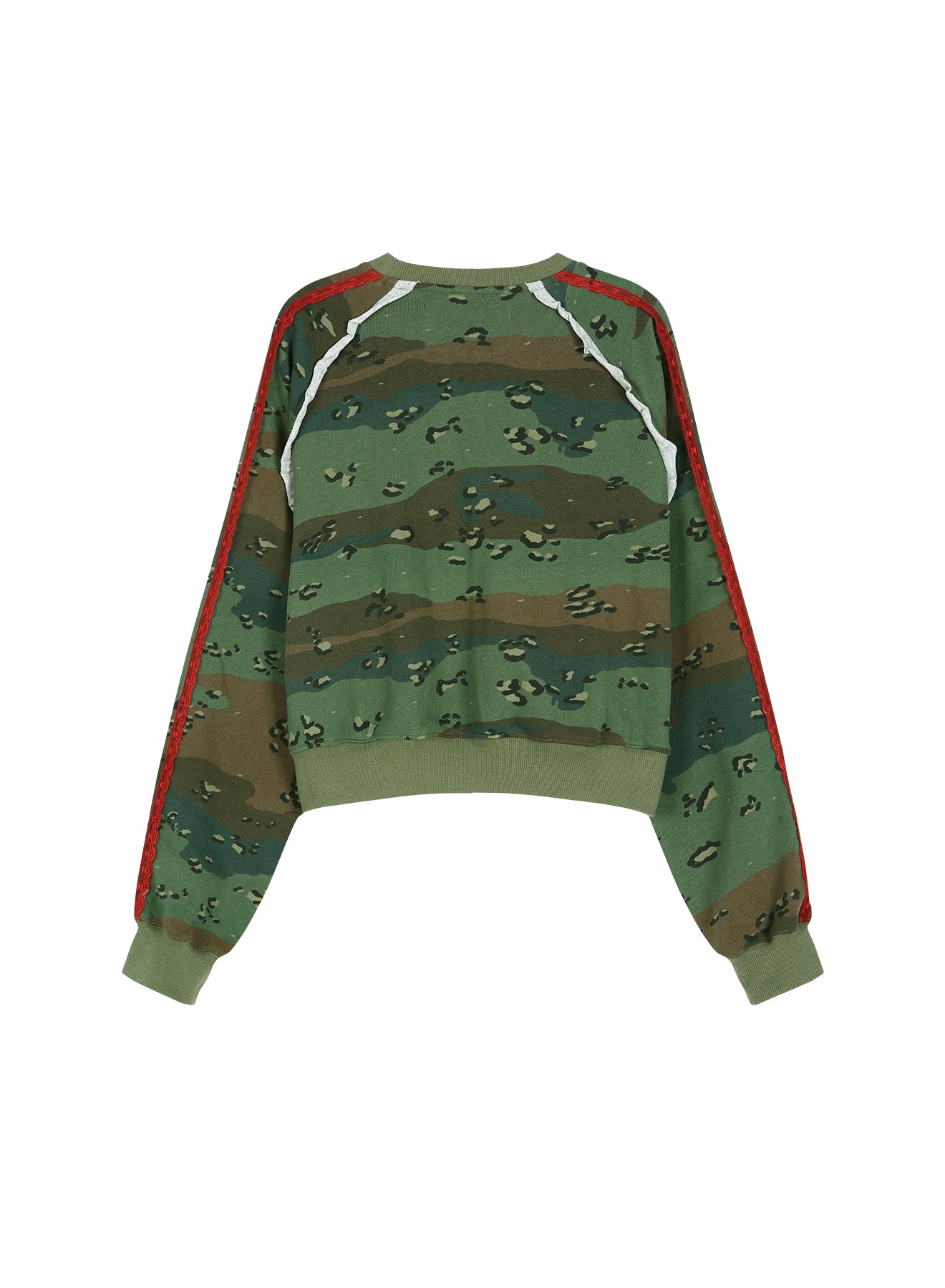 Sweatshirt Camo Lace Green