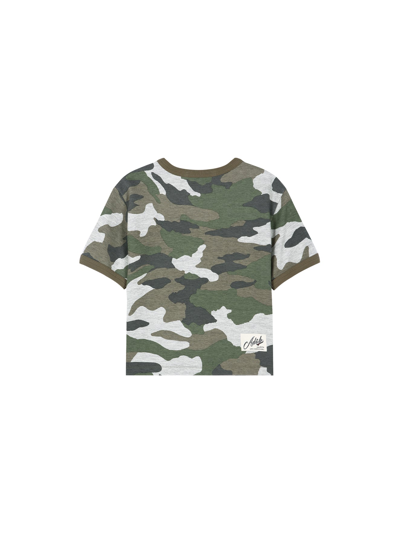 T-shirt Camouflage Baby Ringer