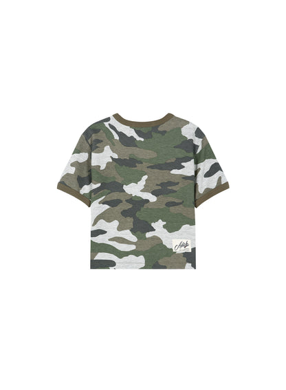 T-shirt Camouflage Baby Ringer