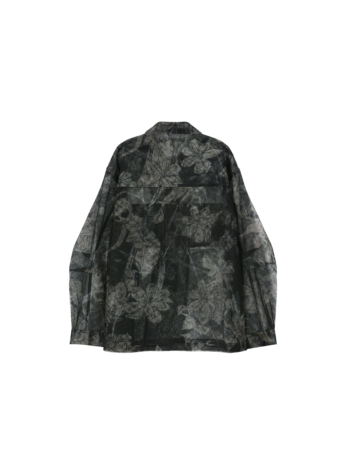 Shirt Karim Sheer Flower Printed