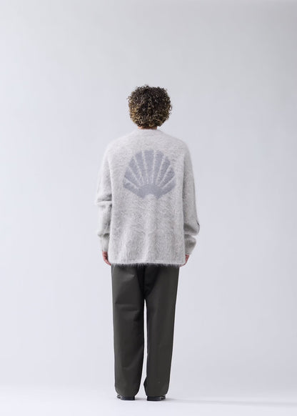 Sweater Alpaca Blend Crewneck Grey