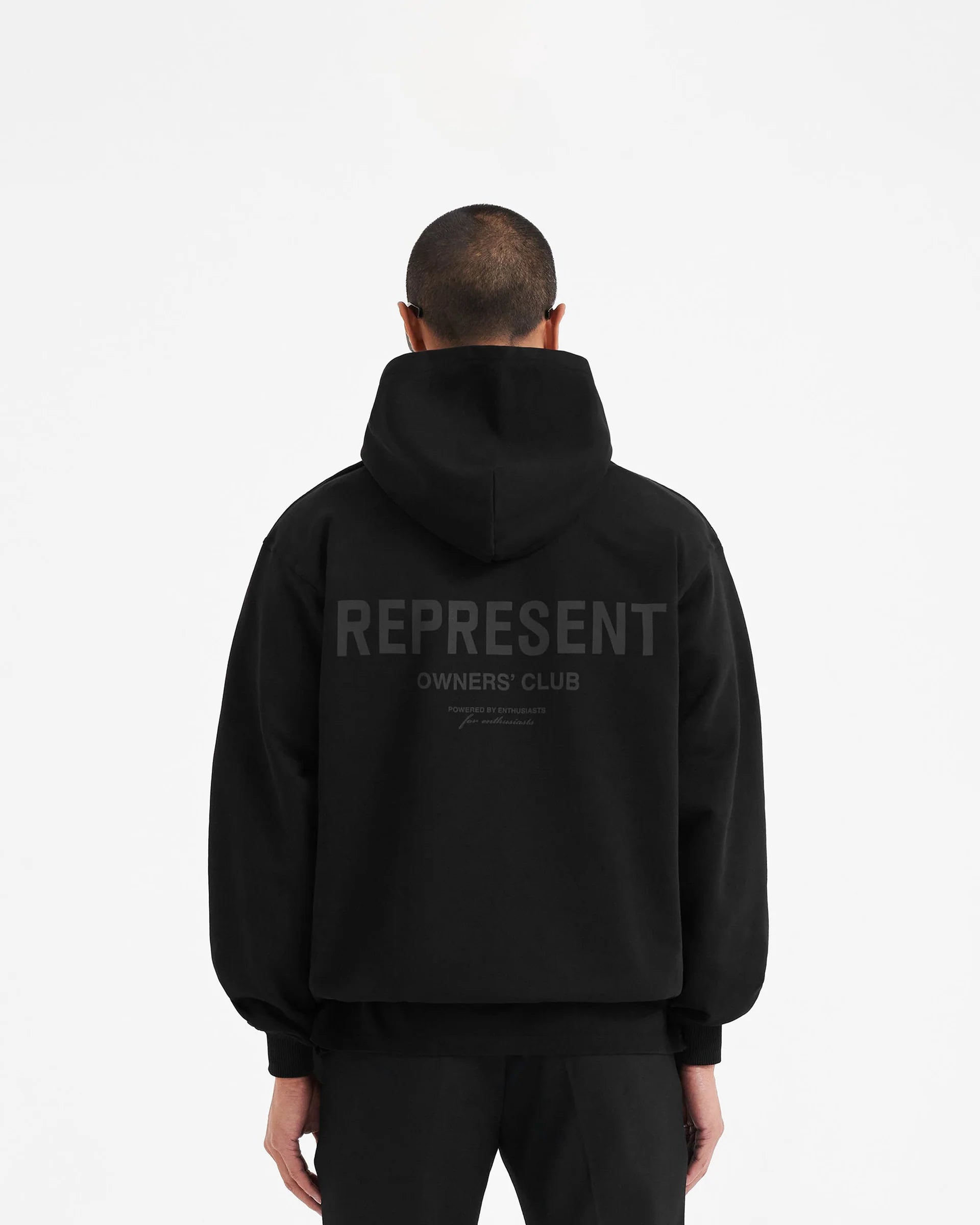 Hoodie Owners Club Black Reflective