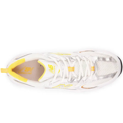 MR530 PUT Sneaker in White & Yellow