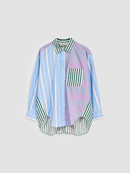 Multicolor Striped Cotton Shirt
