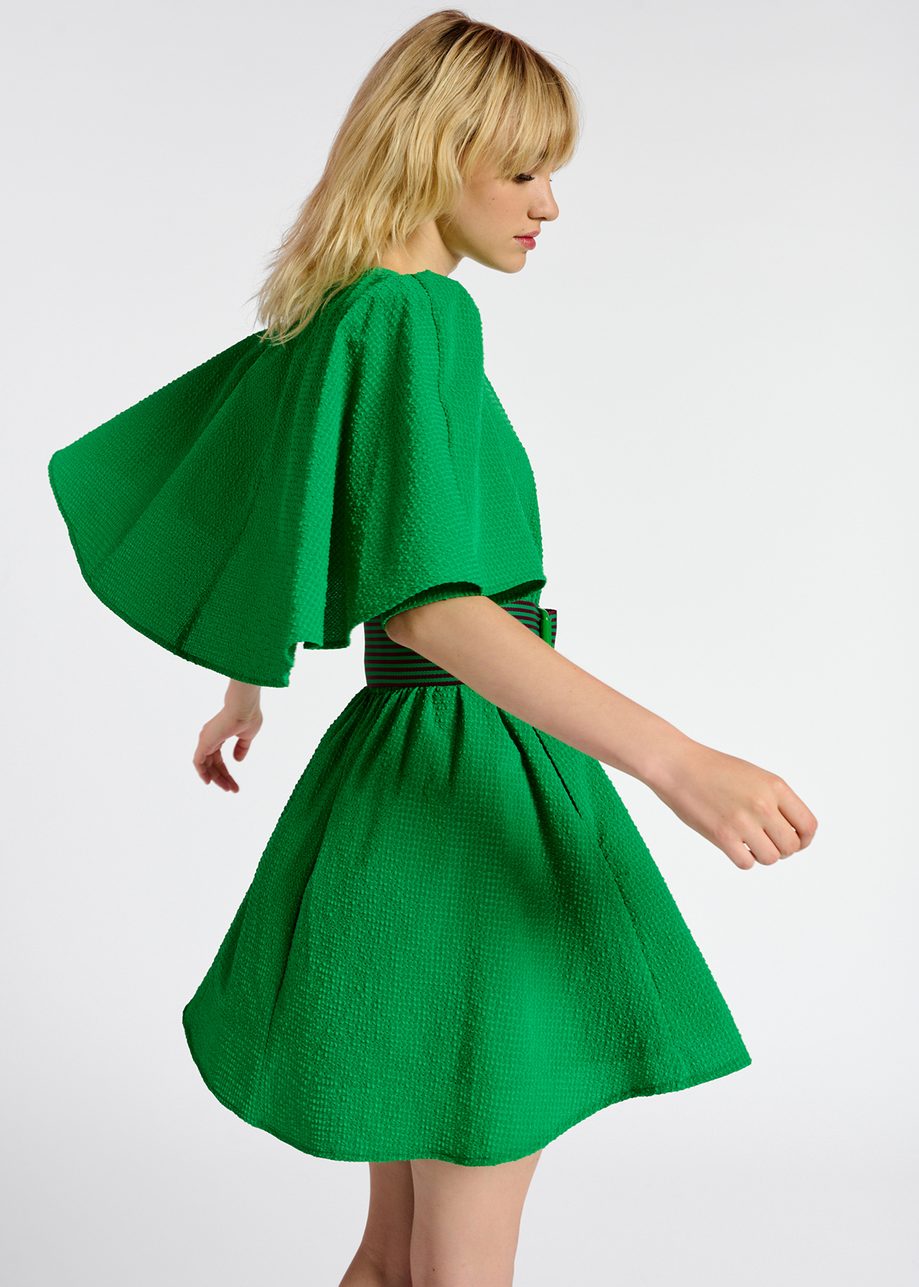 Dottie Green Mini Dress