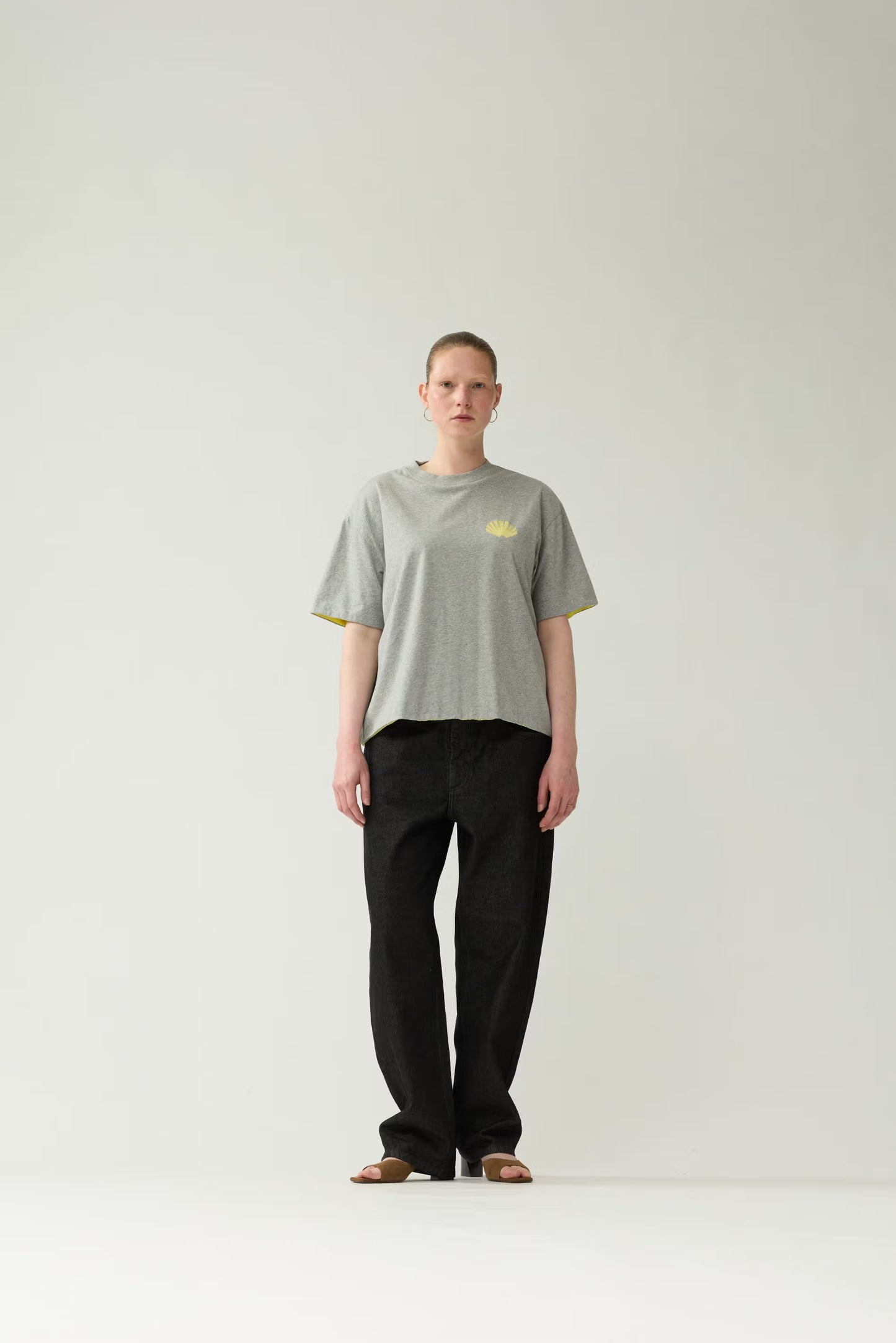 T-shirt Double-Layer Grey