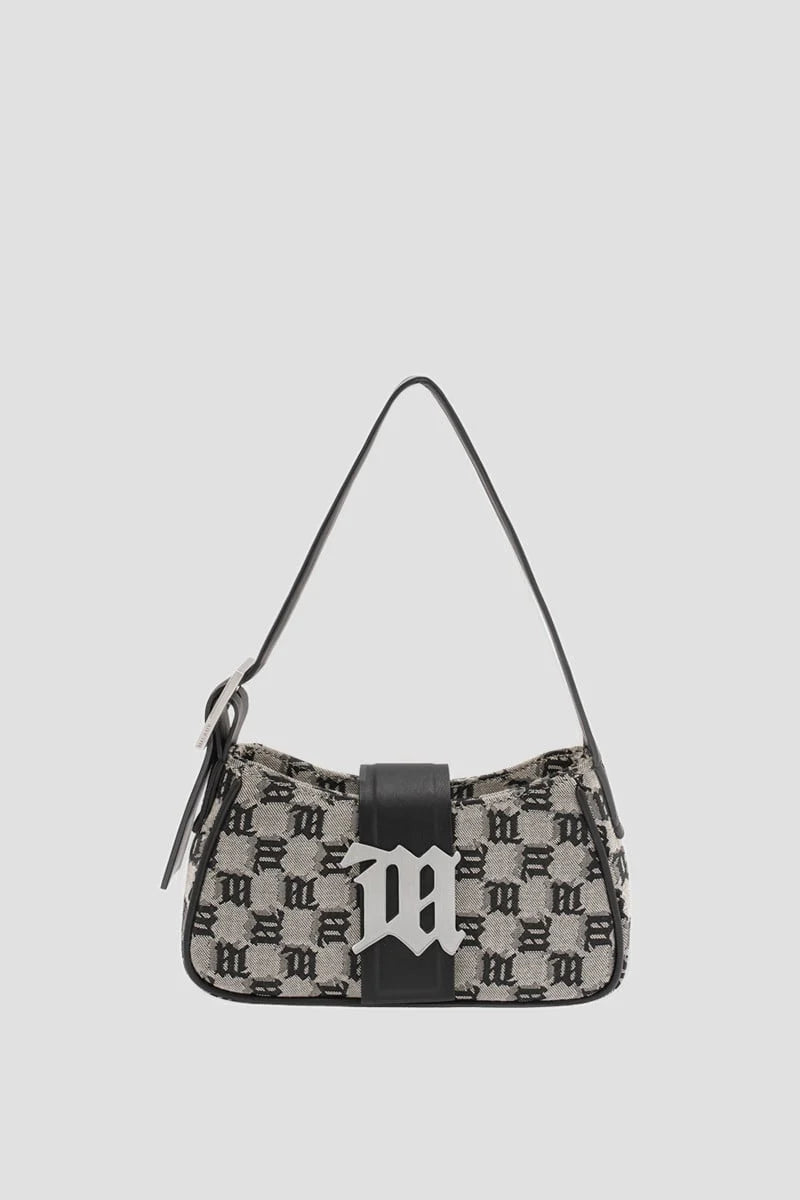 Bag Jacquard Monogram Mini Chain