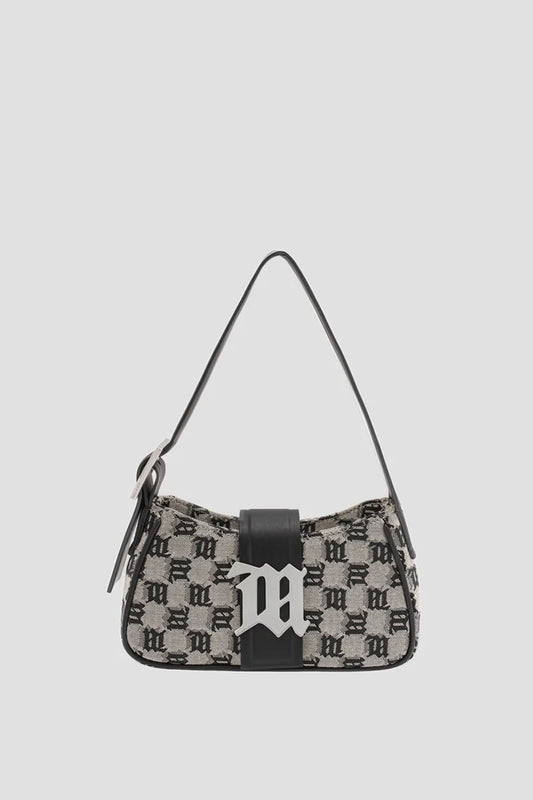 Bag Jacquard Monogram Mini Chain