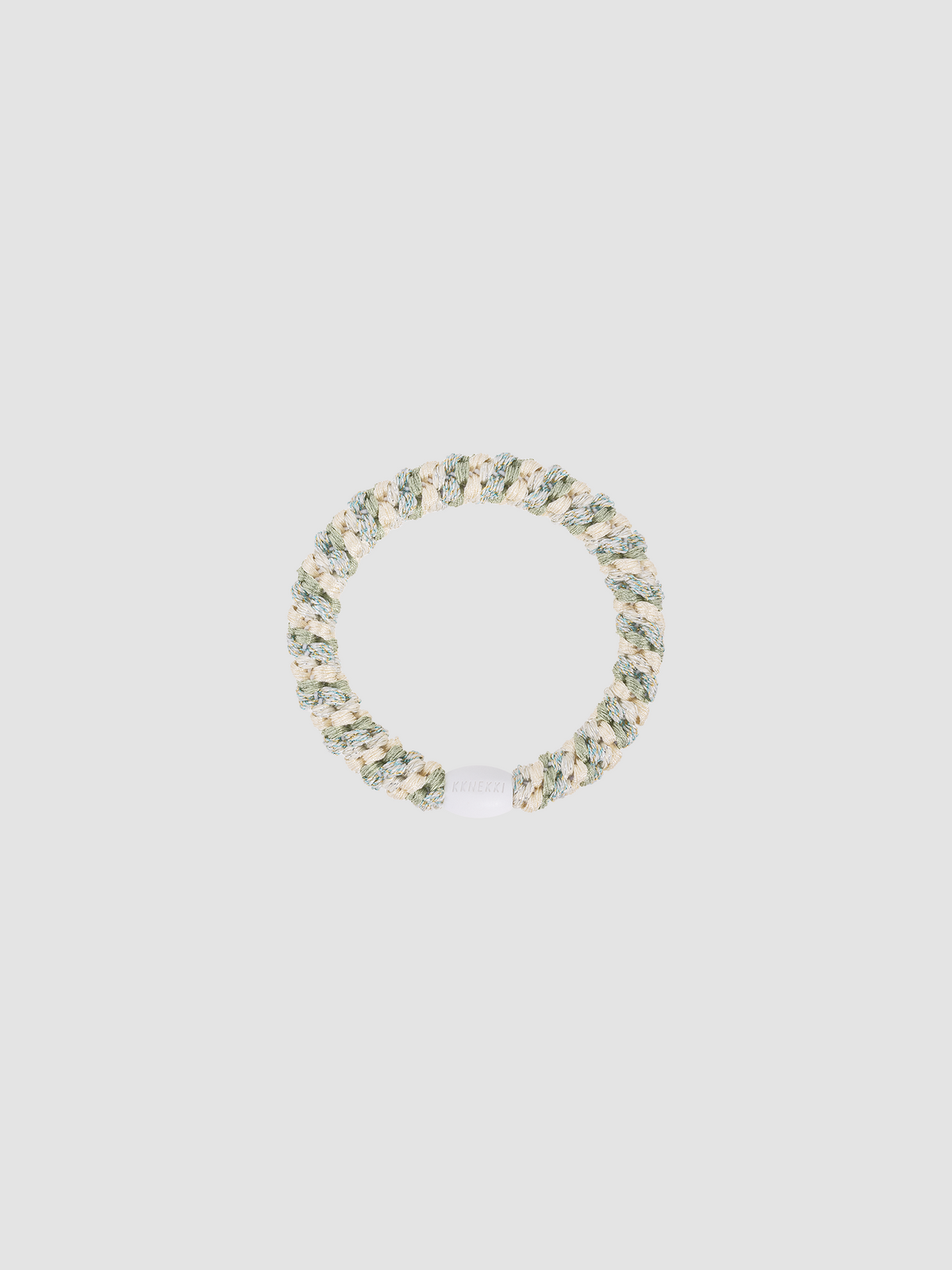 Hair Tie Glitter Dusty Green
