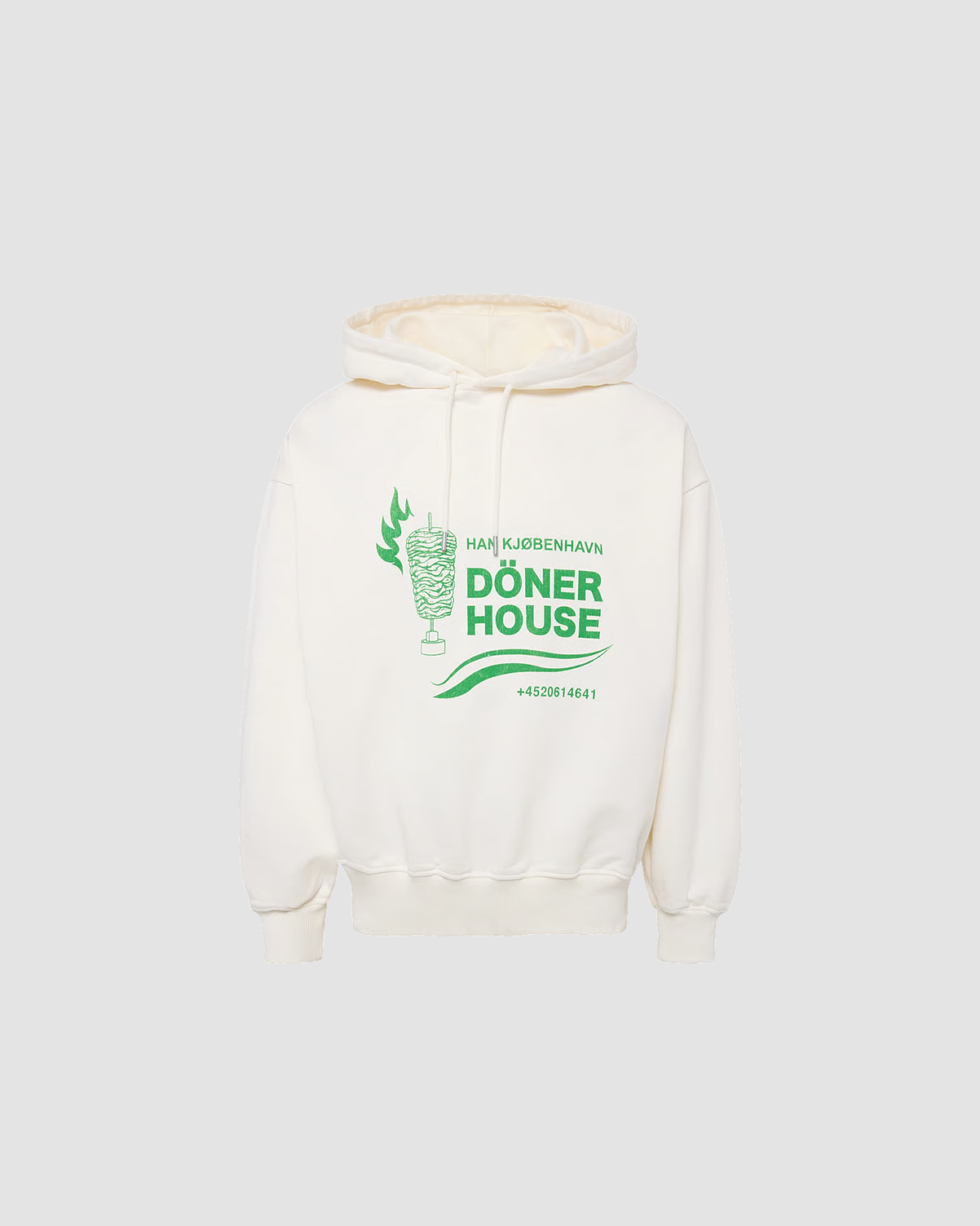 Mikina Döner House bílá