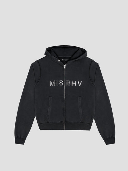 Hoodie Star Teddy Black