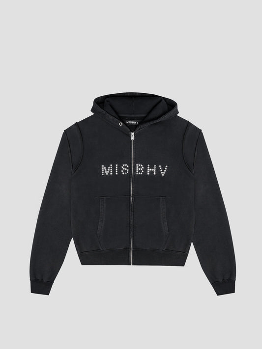 Hoodie Star Teddy Black