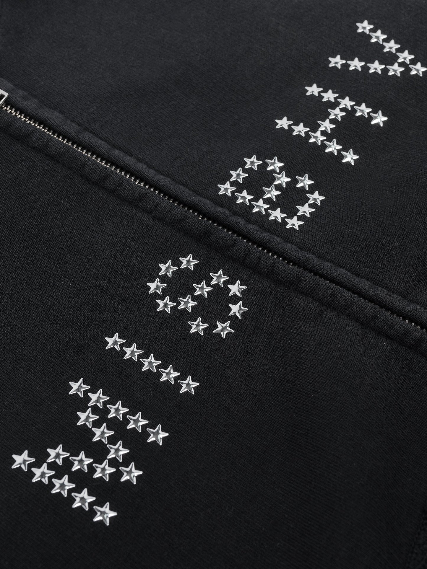 Hoodie Star Teddy Black