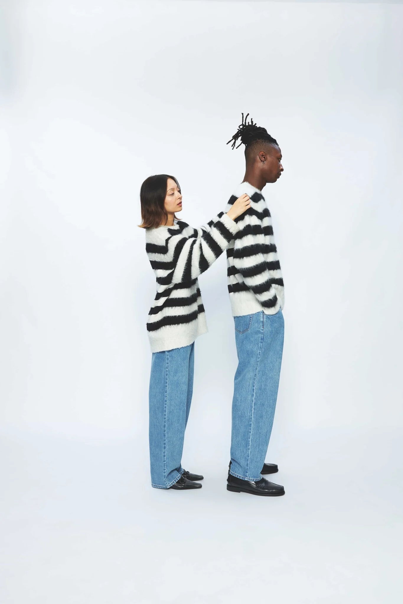 Sweater Stripe Black&White