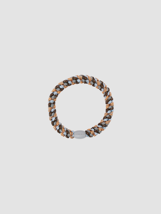 Hair Tie Mix Rosegold & Seablue