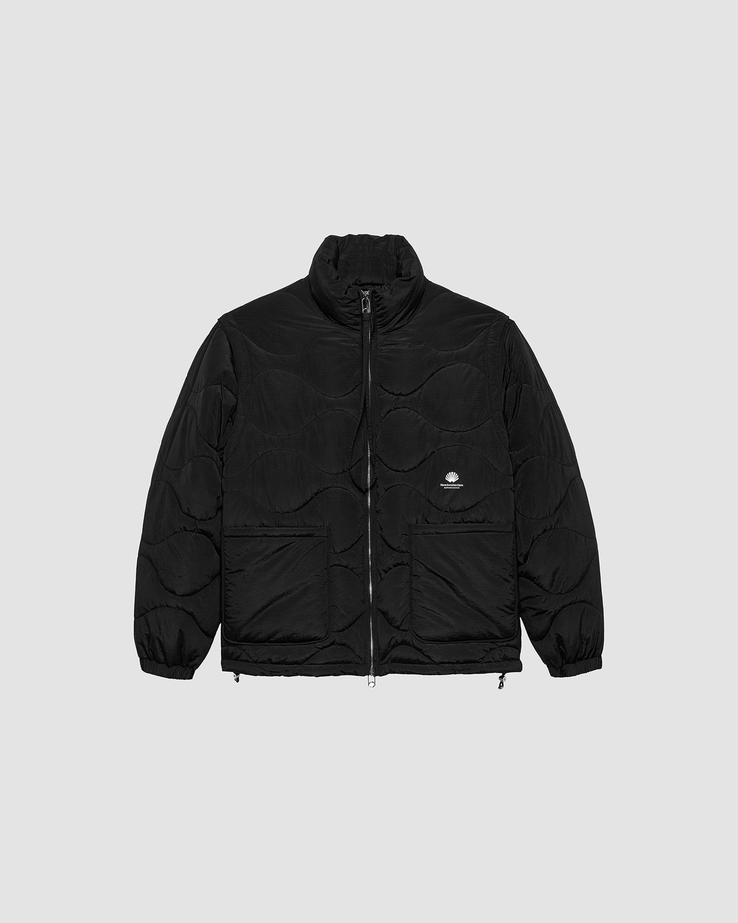 Jacket Detachable Black
