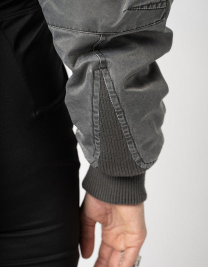 Jacket Pigment Bomber Grey