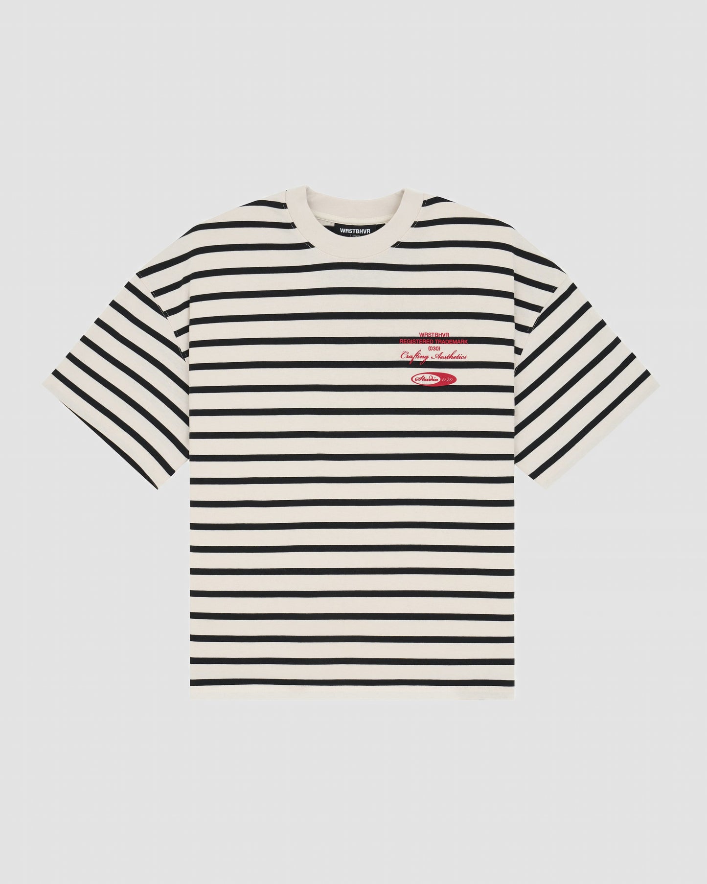 T-shirt Rodolfo V2 Striped Black