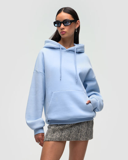 Hoodie Studio V12 Chambray Blue