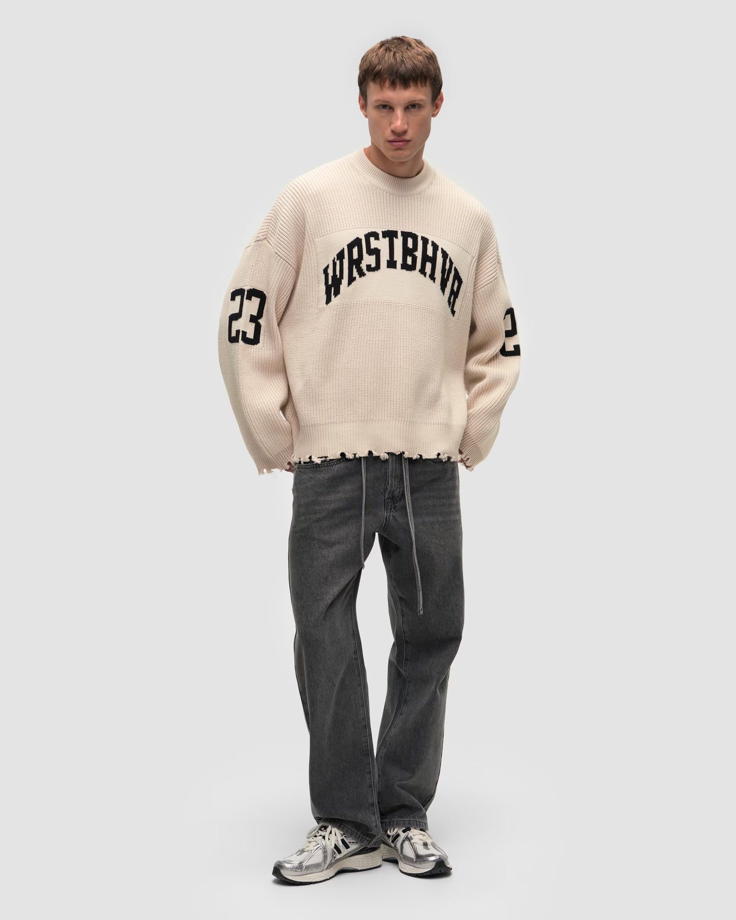 Sweater Tove Whitecap Gray