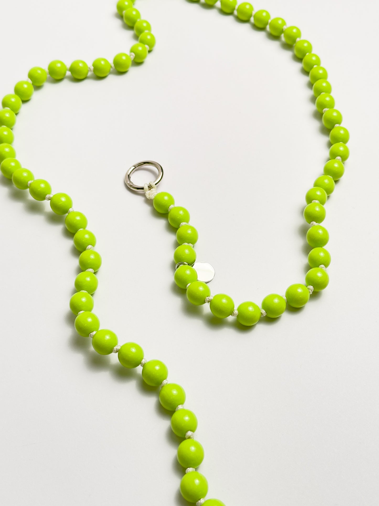 Bead Chain Long Lime