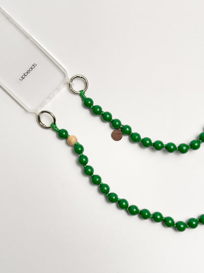 Bead Chain Long Green