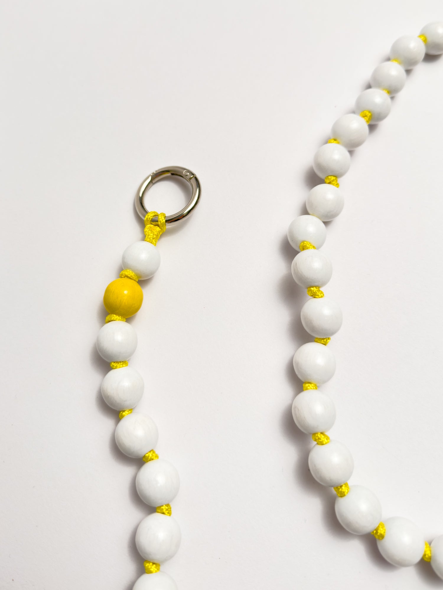 Bead Chain Normal White&Yellow - Via Store