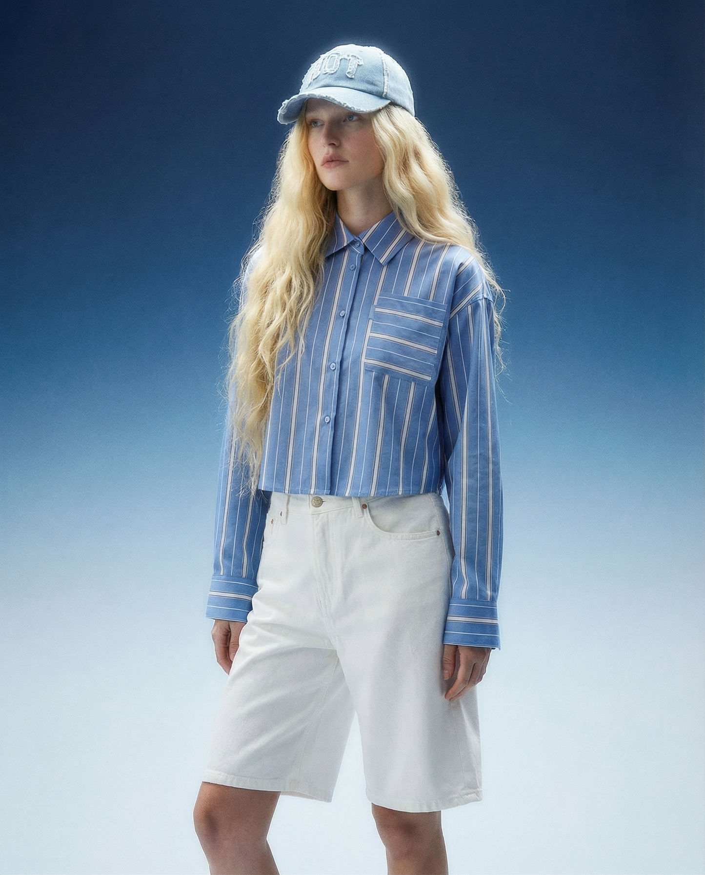 Shirt Tavina Azurine