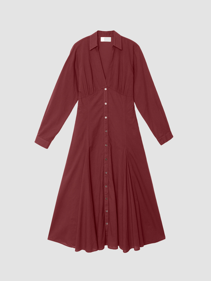 Dress Louisa Bordeaux