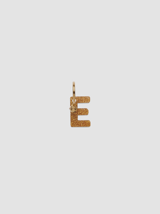 E Letter Keychain