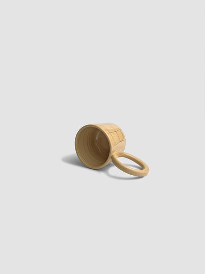 Cubed Mug with Round Handle