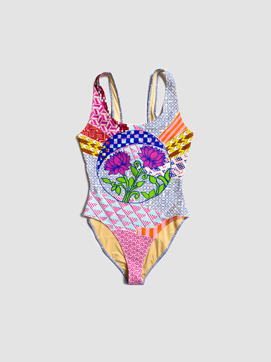 Ellie printed swimsuit