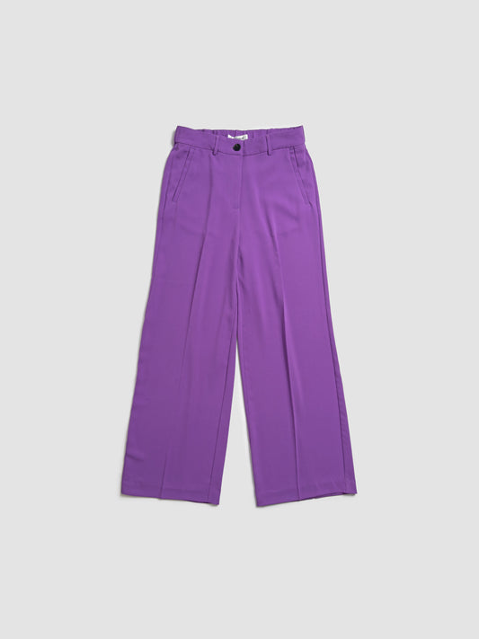 New Flash Wide Pant Purple - Via Store