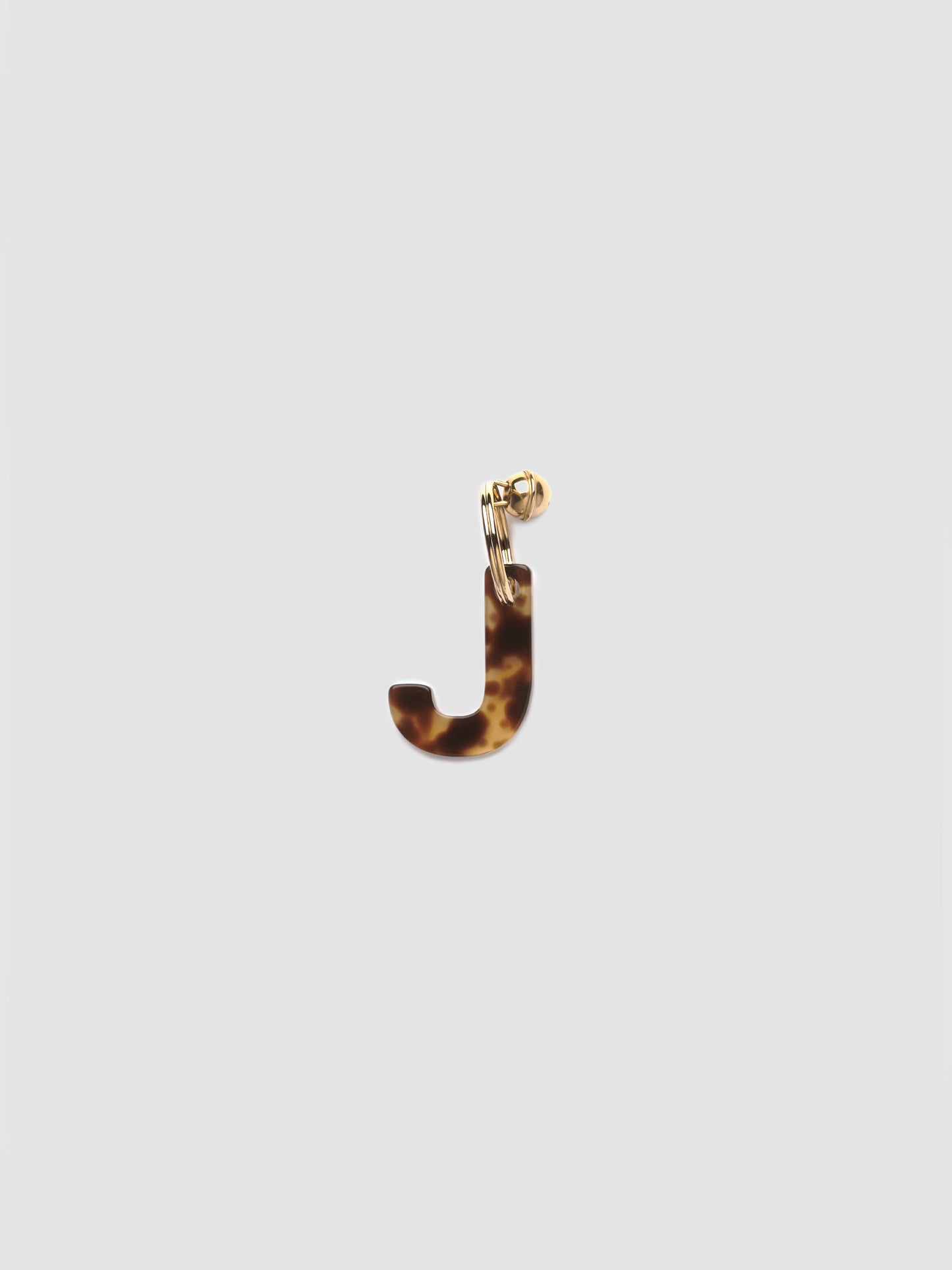 J Letter Keychain