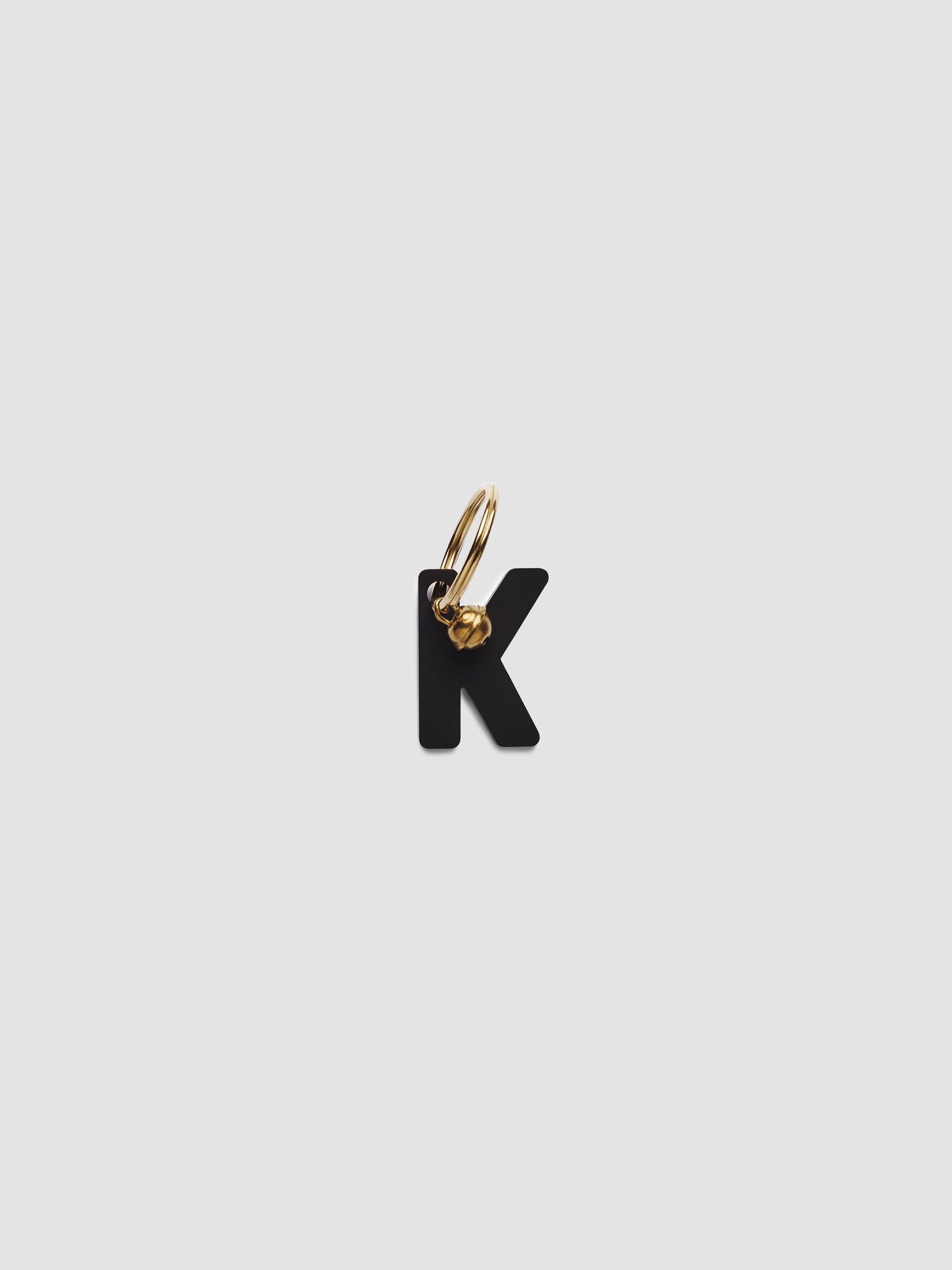 K Letter Keychain