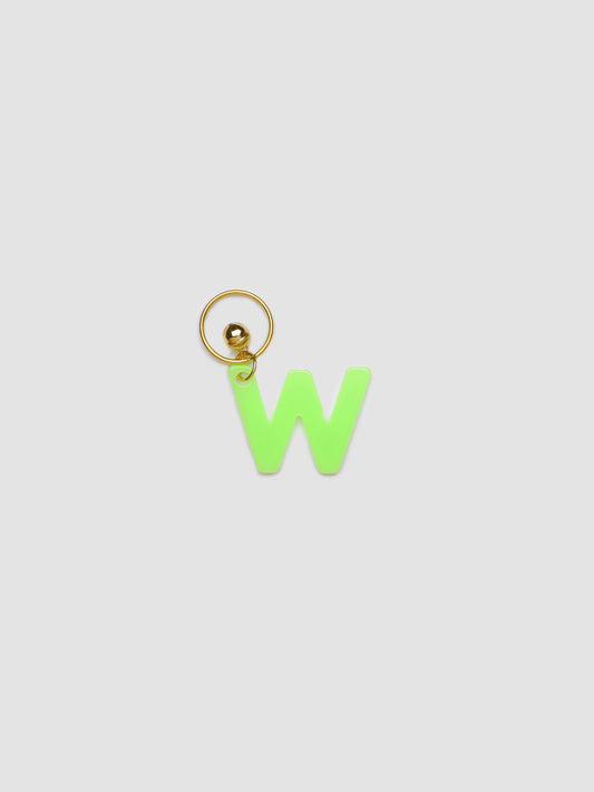 W Letter Keychain